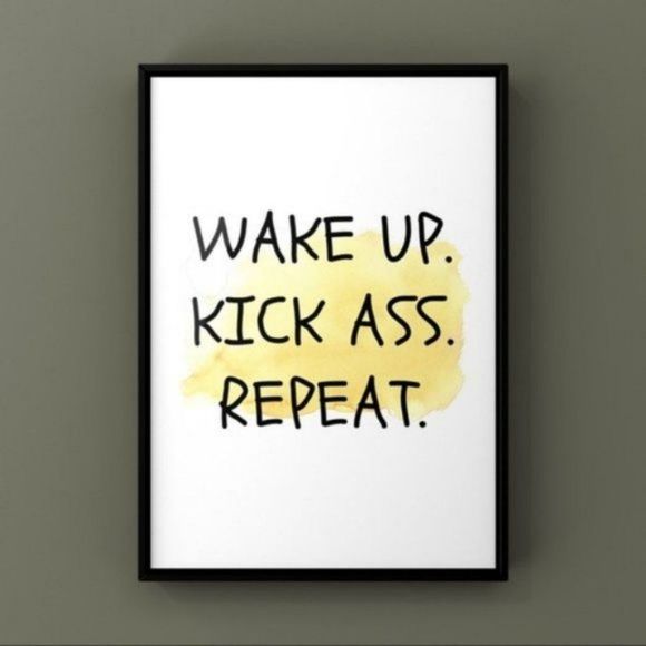 Modern simple Inspirational sayings art prints - Picture 1 of 2